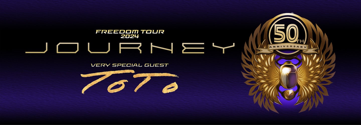 Journey with very special guest TOTO The Monument